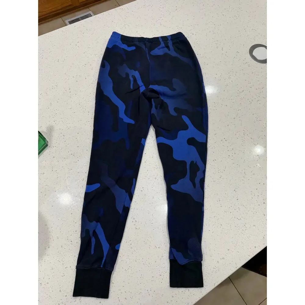 Nike blue‎ camo USA sweatpants joggers men’s Small